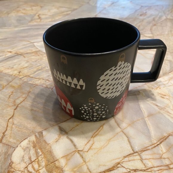 Set of 2‎ Starbucks Tea Coffee Cup Mug Black Decor
